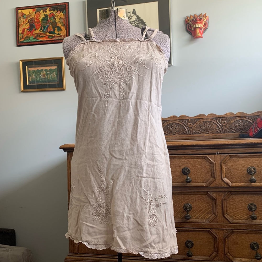 🔴SOLD🔴 Embroidered Sun Dress